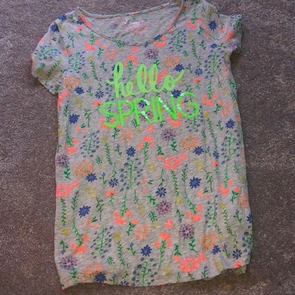 Cherokee Hello Spring Tee - Picture 1 of 4